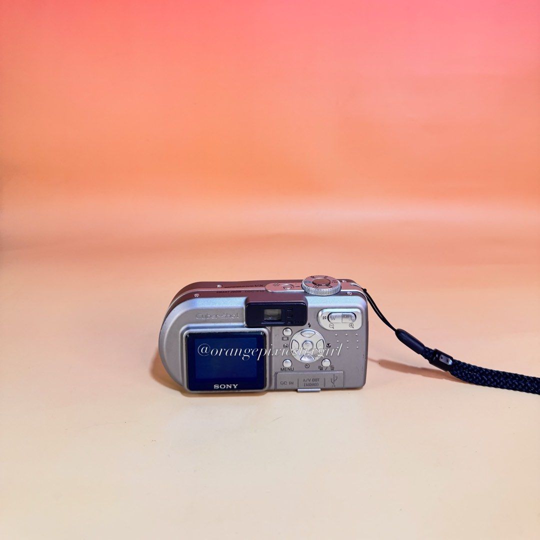 Sony Cybershot DSC-P10 Digital Camera (Category: Cameras) located in Bulacan. Submitted by orangepixiestixgirl (Listing ID 1461859828, Image 2). Description: ‼️message me on ig, @orangepixiestixgirl for inquiries and transactions‼️ ‼️CAN’T REPLY HERE‼️ Sony Cybershot DSC-P10 Digital Camera 5.0 Megapixels Super HAD CCD 3x Optical Zoom Flash and Zoom working Still Photos and Video Output. Uses NP-FC10 Battery Uses Memory Stick for storage Issues: —