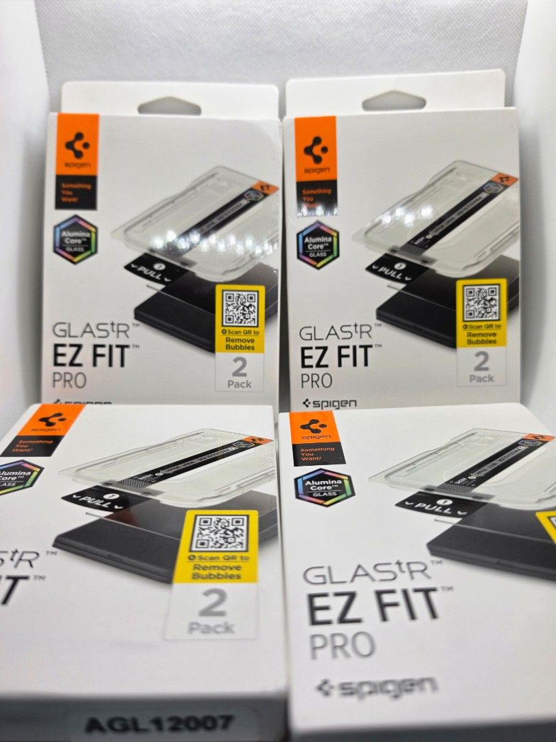 Spigen tempered glass for iphone duo (Category: Cases & Sleeves) located in Las Pinas. Submitted by jhered (Listing ID 1461833532, Image 1). Description: sale brandnew original sealed sale for 2300 las pinas area.
