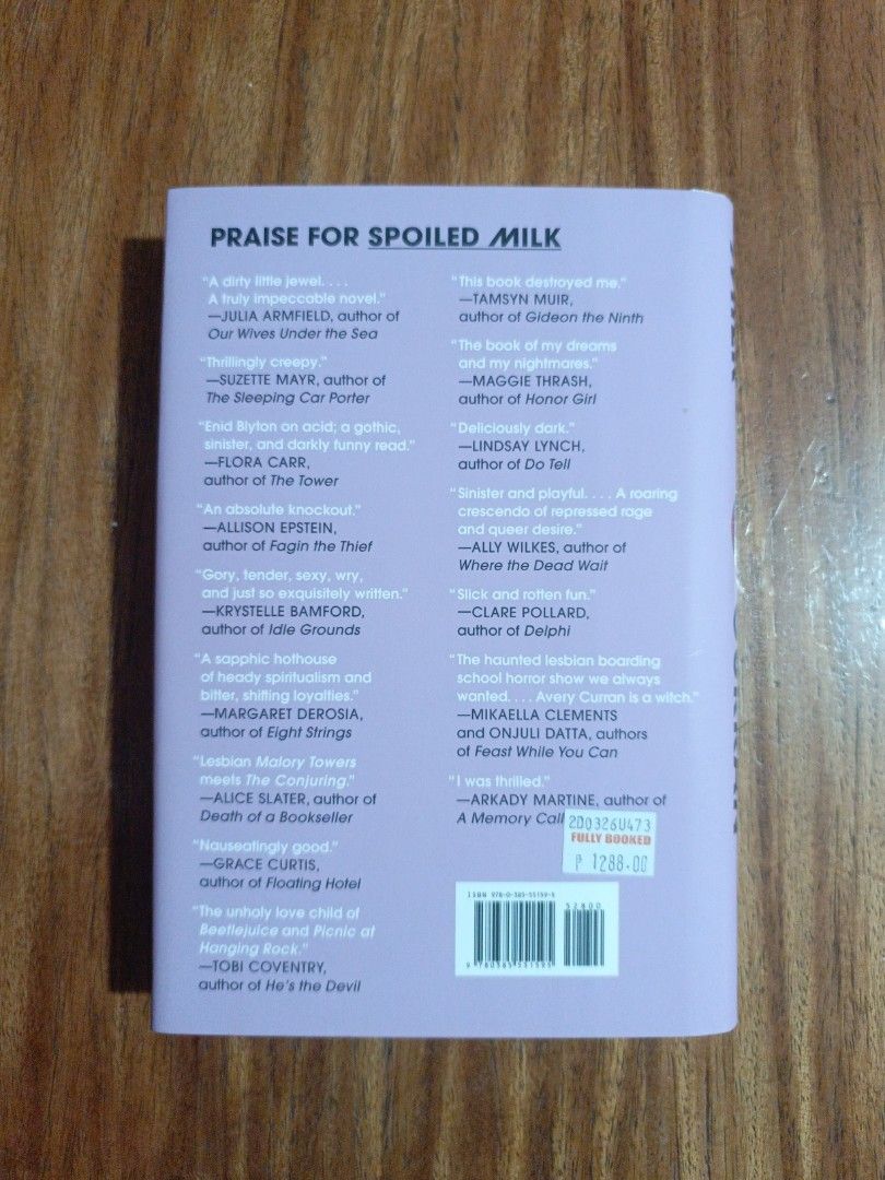 Spoiled Milk by Avery Curran (Category: Storybooks) located in Quezon City. Submitted by theowlreader (Listing ID 1461866762, Image 2). Description: *Please refer to the photos to see the condition of the book *These are used books. There may be minor to major flaws such as dents, rubbing, loose pages, stain, creases, foxing, skewed spine, scratches, inscriptions or highlights and tears. *If you're particular with the condition of the book, don't