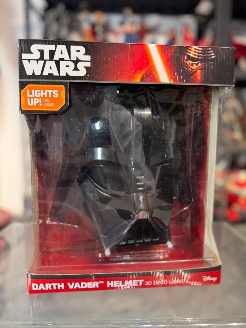 Star wars darth vader wall lamp (Category: Western Merchandise) located in Mandaluyong City. Submitted by sithguyhobbyshop (Listing ID 1461814584, Image 1). Description: .