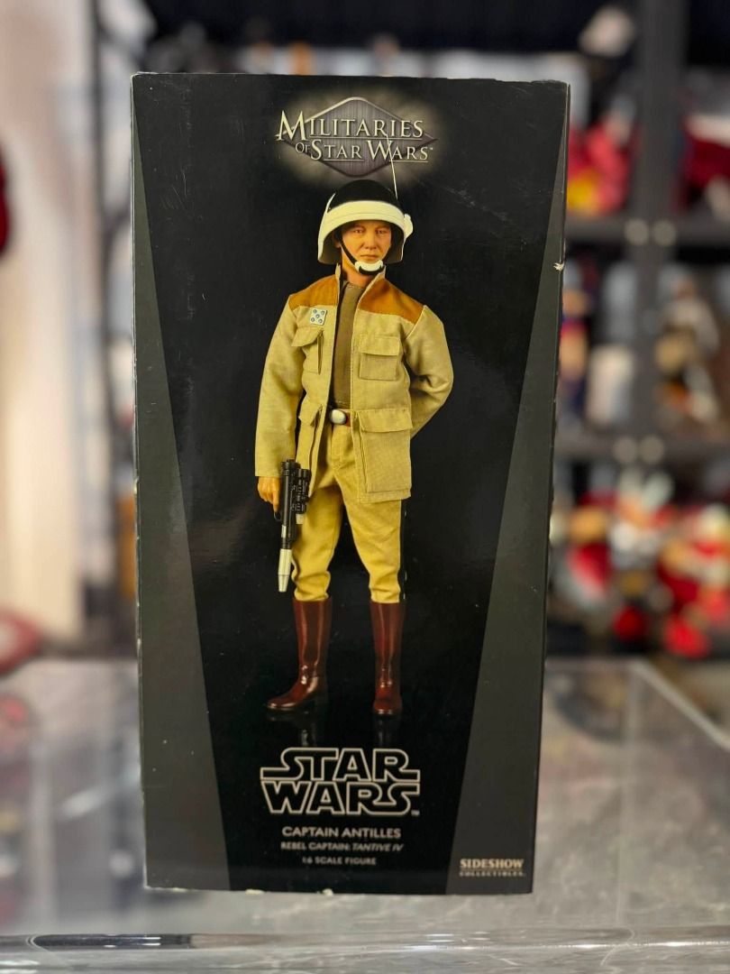 STAR WARS SIDESHOW CAPTAIN ANTILLES (Category: Figurines & Statues) located in Mandaluyong City. Submitted by sithguyhobbyshop (Listing ID 1461871787, Image 1). Description: .