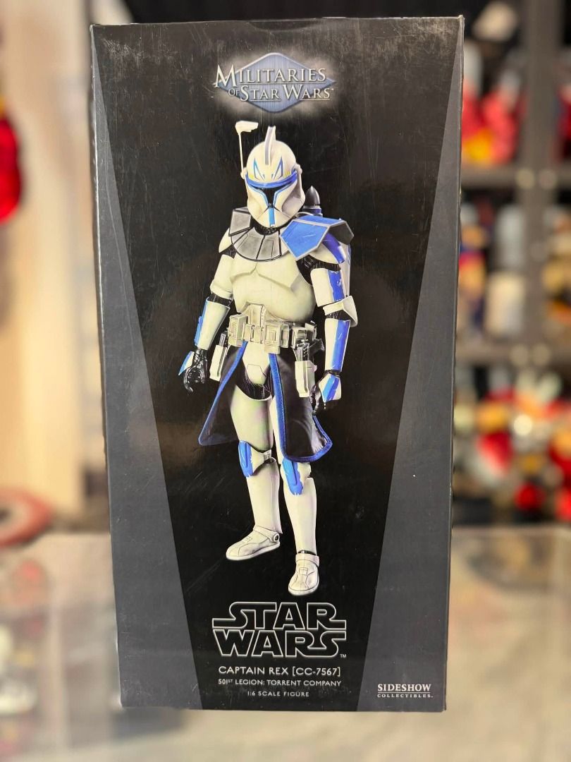 STAR WARS SIDESHOW CAPTAIN REX PHASE 1 (Category: Figurines & Statues) located in Mandaluyong City. Submitted by sithguyhobbyshop (Listing ID 1461870862, Image 1). Description: .