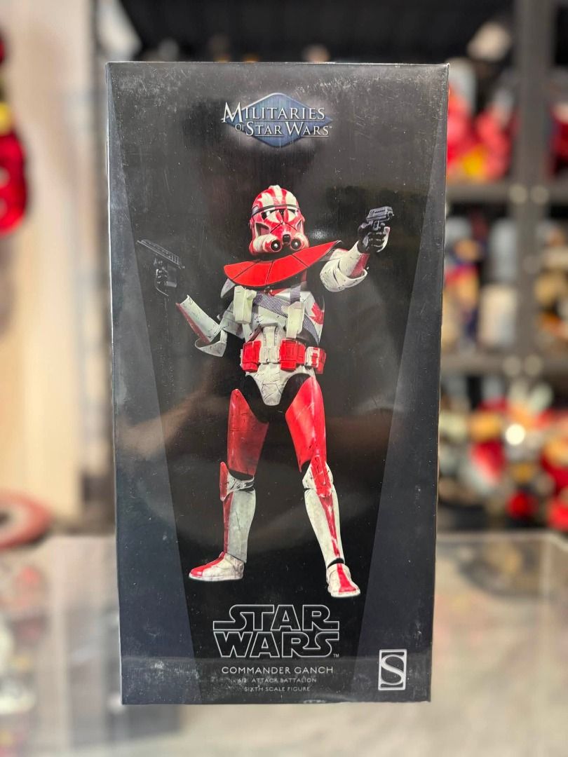 STAR WARS SIDESHOW CLONE COMMANDER GANCH (Category: Figurines & Statues) located in Mandaluyong City. Submitted by sithguyhobbyshop (Listing ID 1461870420, Image 1). Description: .