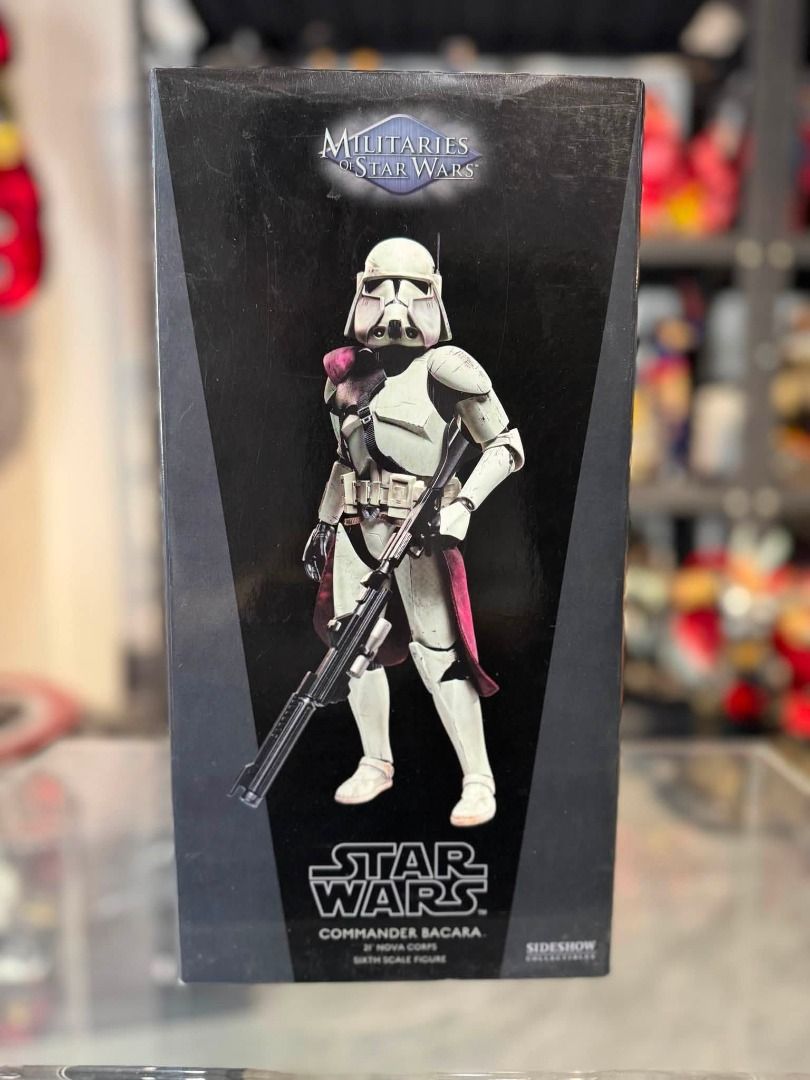 STAR WARS SIDESHOW CLONE COMMANDER BACARA (Category: Figurines & Statues) located in Mandaluyong City. Submitted by sithguyhobbyshop (Listing ID 1461870758, Image 1). Description: .