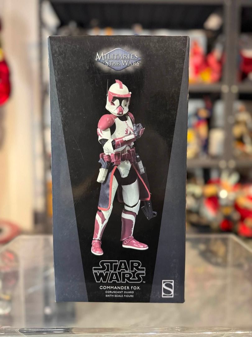 STAR WARS SIDESHOW CLONE COMMANDER FOX (Category: Figurines & Statues) located in Mandaluyong City. Submitted by sithguyhobbyshop (Listing ID 1461871059, Image 1). Description: .
