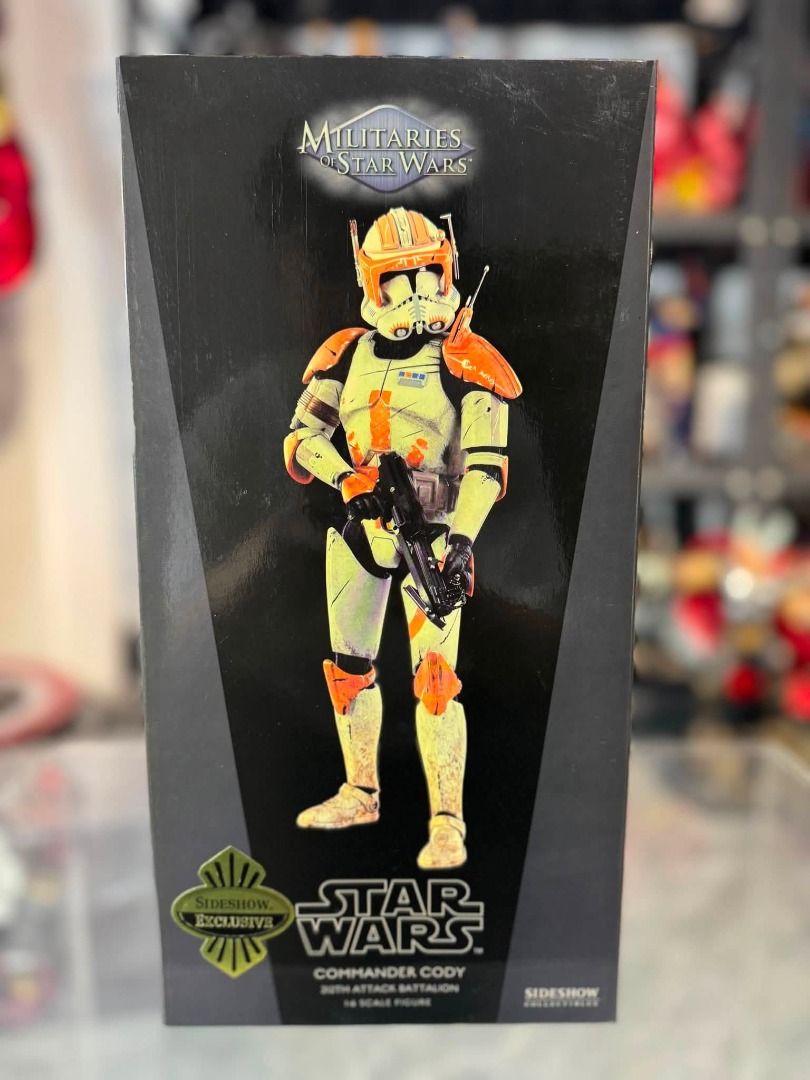 STAR WARS SIDESHOW CLONE COMMANDER CODY (Category: Figurines & Statues) located in Mandaluyong City. Submitted by sithguyhobbyshop (Listing ID 1461871345, Image 1). Description: .