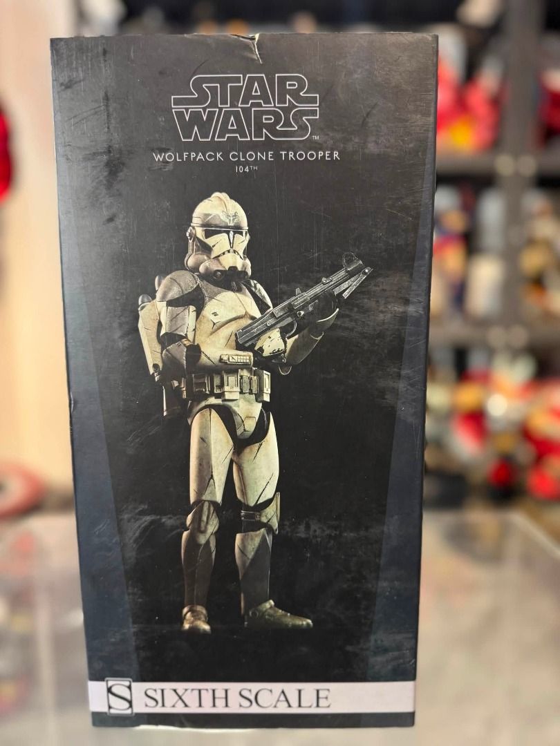 STAR WARS SIDESHOW WOLFPACK CLONE TROOPER (Category: Figurines & Statues) located in Mandaluyong City. Submitted by sithguyhobbyshop (Listing ID 1461872088, Image 1). Description: .