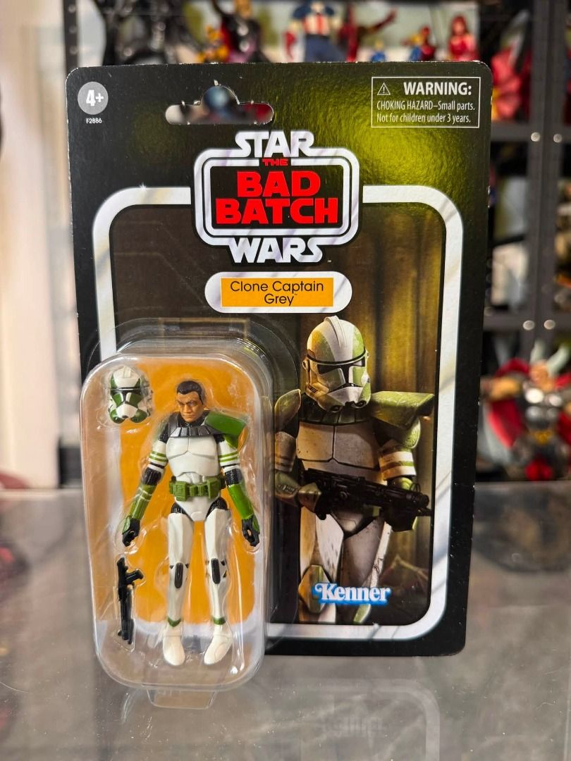 Star wars TVC MOC - Clone captain Grey (Category: Figurines & Statues) located in Mandaluyong City. Submitted by sithguyhobbyshop (Listing ID 1461809677, Image 1). Description: .