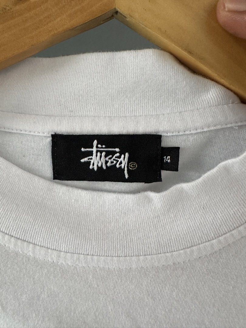 Stussy - N4 Sweater (Category: Coats, Jackets and Outerwear) located in Pasig City. Submitted by worn2wice (Listing ID 1461842403, Image 3). Description: Size Medium Measurements (in) Width 22 Length 26 Sleeve Length 23.5 Excellent condition Issue: one pinhole No copyright infringement intended. This post is for resale purposes only. All trademarks, logos, and brand names belong to their respective owners. .