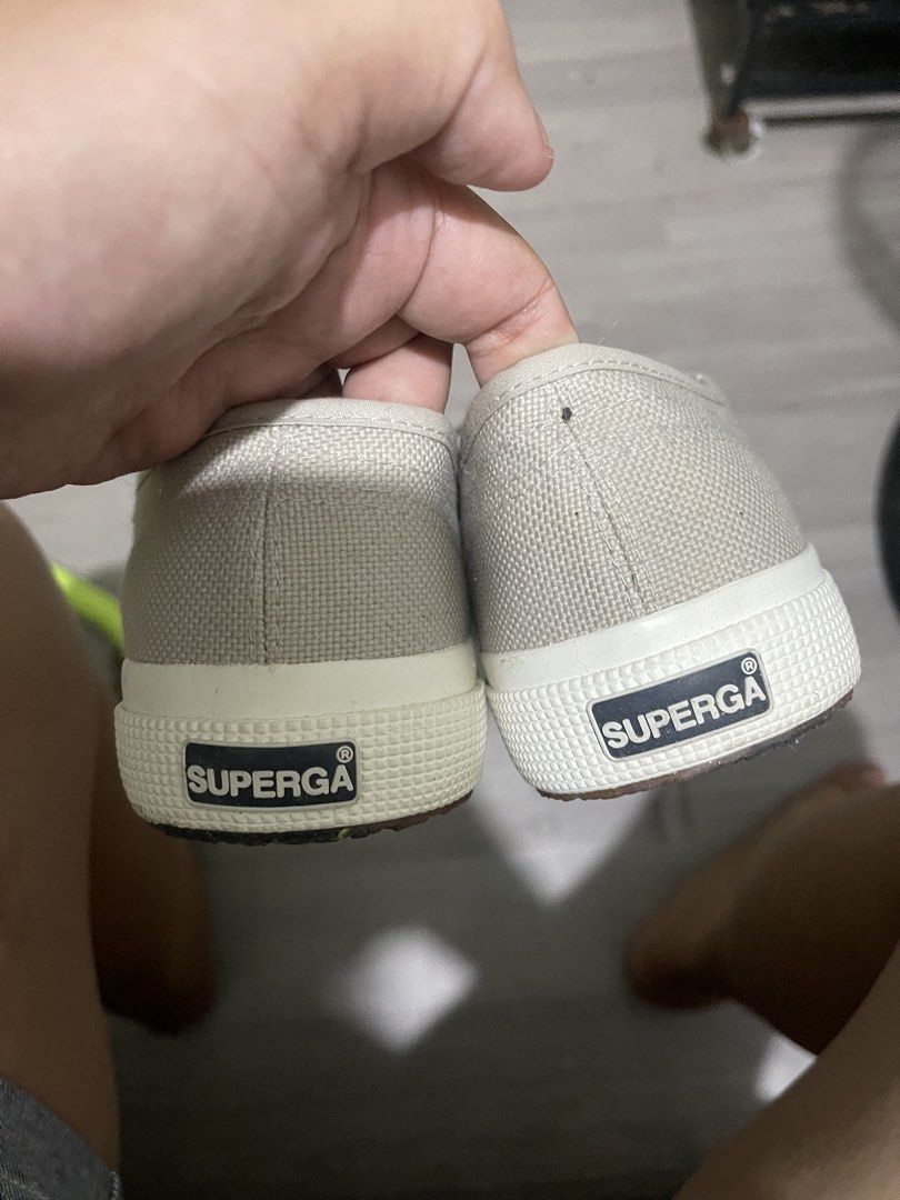 Superga 2750 Cotu Classic Light Grey Canvas Sneakers (Category: Sneakers) located in Quezon City. Submitted by ajc3009 (Listing ID 1461890346, Image 3). Description: - Brand: Superga - Model: 2750 Cotu Classic - Color: Light Grey - Size: 40 EU - Material: Durable Canvas - Design: Classic lace-up with iconic Superga rubber sole - Features: Comfortable, versatile for everyday wear - Style: Great for casual outfits.
