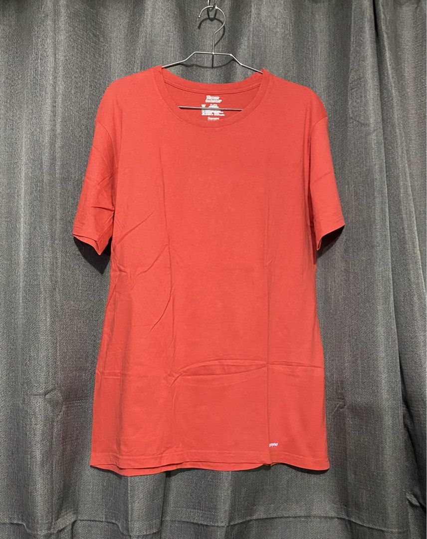 Supreme Hanes cotton colored shirts (Category: Tshirts & Polo Shirts ) located in Mandaluyong City. Submitted by aiztyle (Listing ID 1461821367, Image 3). Description: Brand NEW Supreme Hanes colored cotton shirts Buy 1 Take 1 only XL on tag Measurement: Chest 21” Length 30” SALE Php180.00 only.