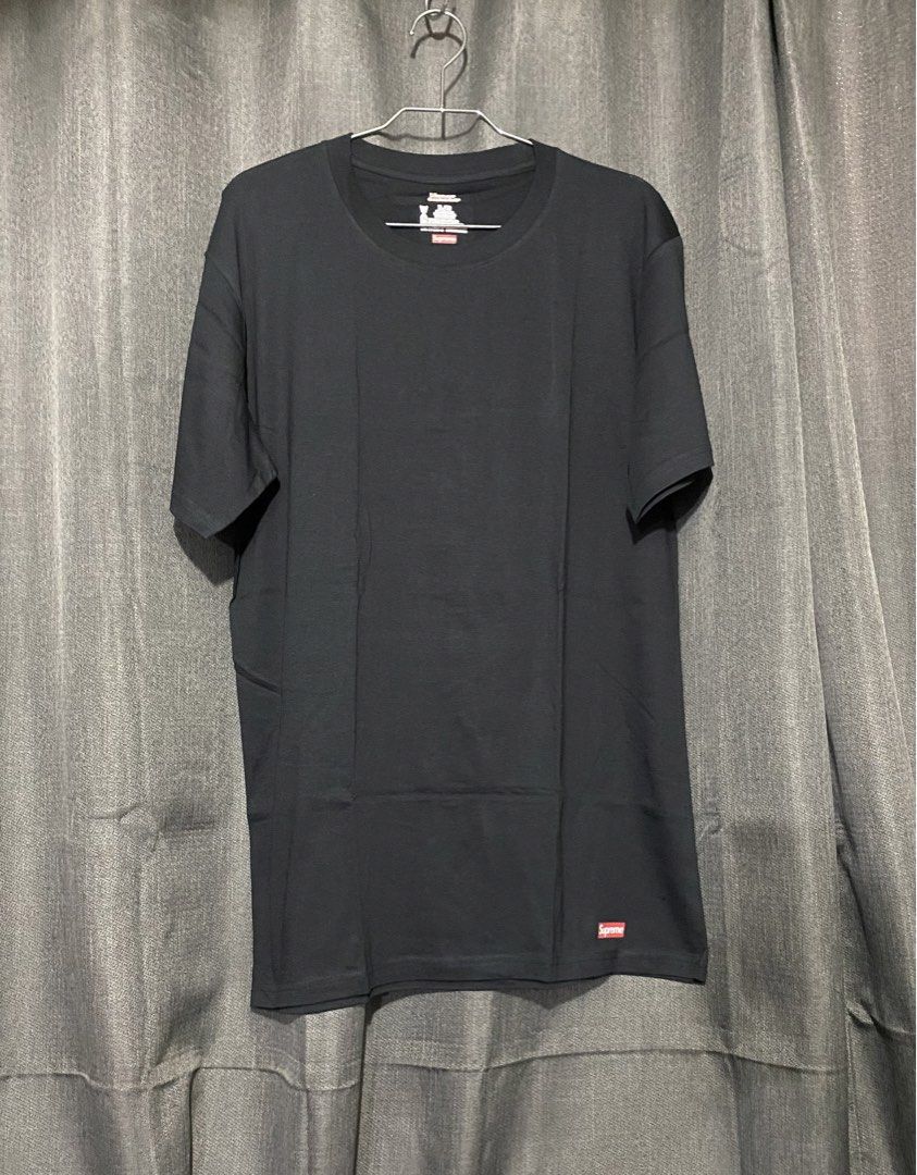 Supreme Hanes cotton colored shirts (Category: Tshirts & Polo Shirts ) located in Mandaluyong City. Submitted by aiztyle (Listing ID 1461821367, Image 1). Description: Brand NEW Supreme Hanes colored cotton shirts Buy 1 Take 1 only XL on tag Measurement: Chest 21” Length 30” SALE Php180.00 only.