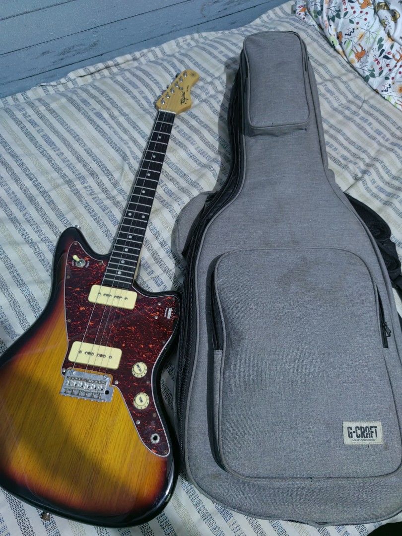 Tagima TW61 Sunburst (Category: Musical Instruments) located in Manila. Submitted by cloudadrian (Listing ID 1461862593, Image 3). Description: selling my Tagima TW61 Jazzmaster Sunburst with gig bag. rfs: need funds for medical purposes. Loc: Rosario, Pasig pm if interested..