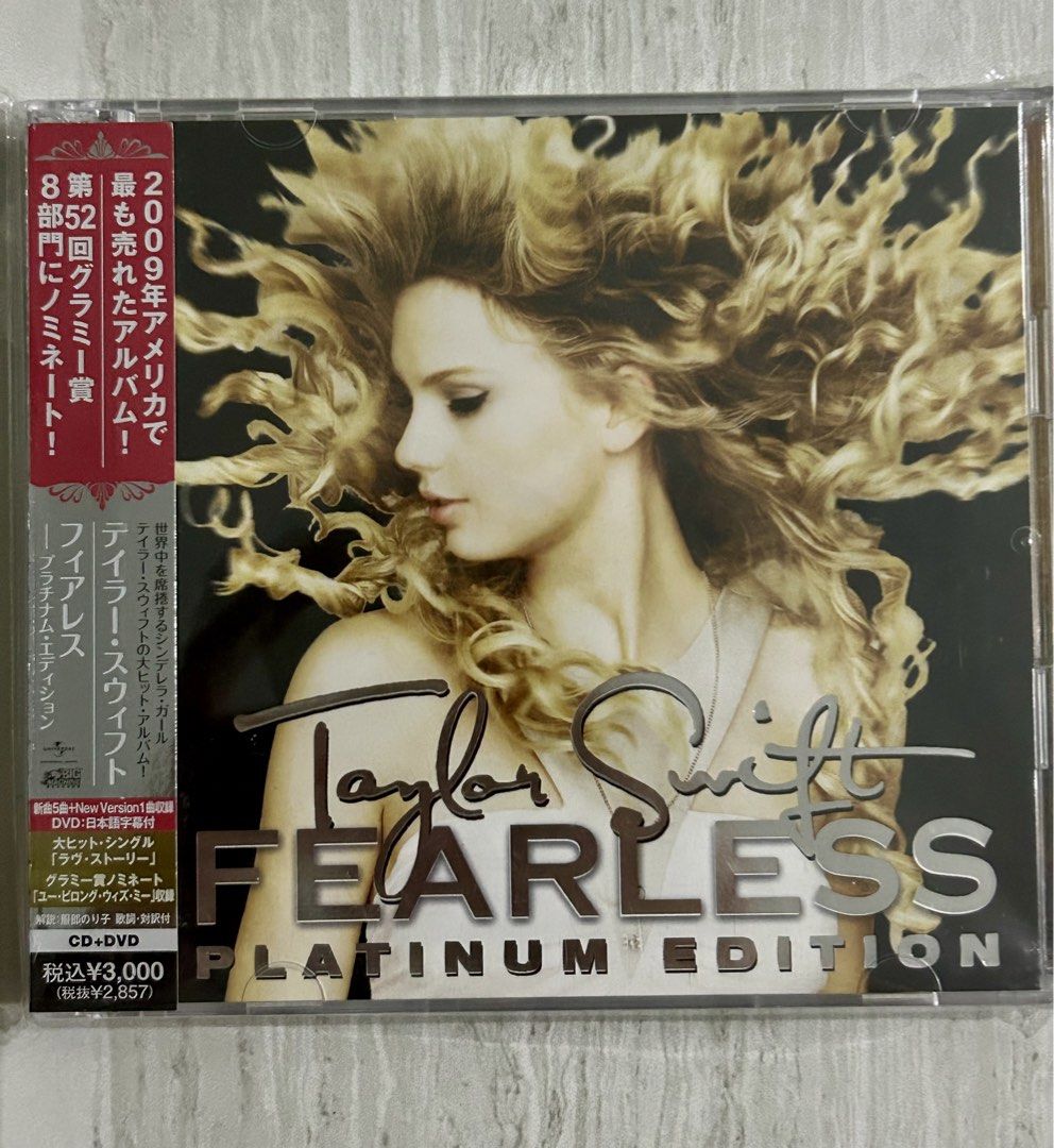 Taylor Swift - Fearless (CD+DVD) (Category: CDs & DVDs) located in Quezon City. Submitted by mus1conerecordz (Listing ID 1461940004, Image 1). Description: 📌 First to pay basis 📌 Case is not graded 📌 Payment thru Gcash 📌 Shipping thru LBC, Gogo express, JNT & delivery via Lalamove PM lang po. Thank you! 🙂.
