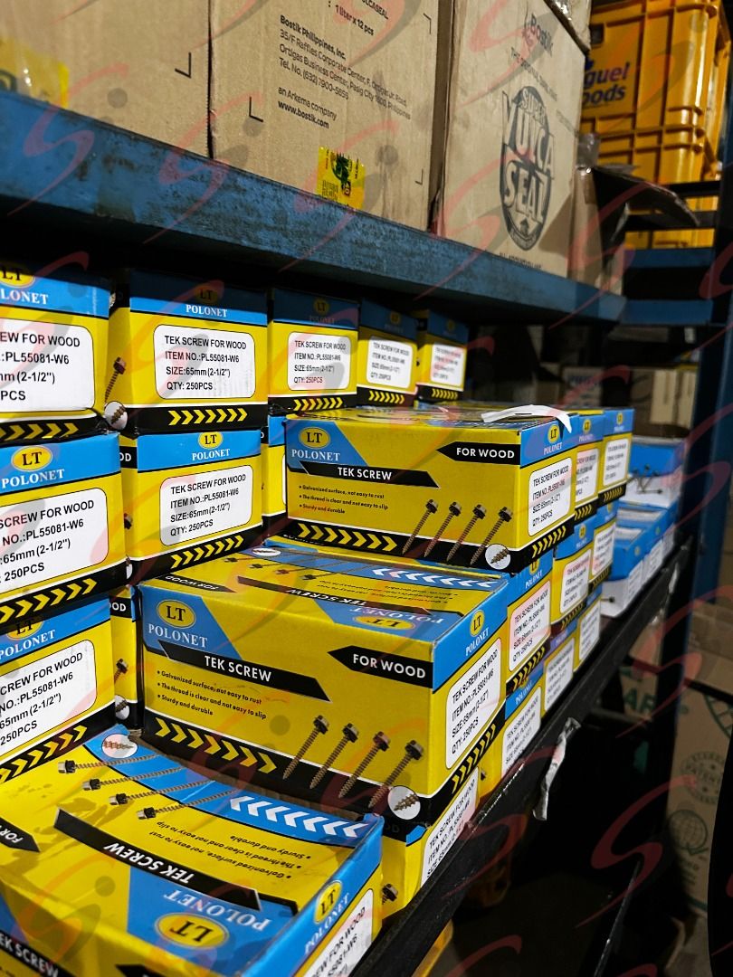 Tek Screws for Metal & Wood Framing (Category: Home Improvement Tools & Accessories) located in Manila. Submitted by sheehan.inc (Listing ID 1461819292, Image 1). Description: 🛠️ Tek Screws for Metal & Wood Framing Looking for screws for roofing sheets, steel frames or wooden supports? We carry different sizes of Metal Tek and Wood Tek Screws, sold individually and by box. ⚙️ METAL TEK For attaching metal sheets and other components to metal fra