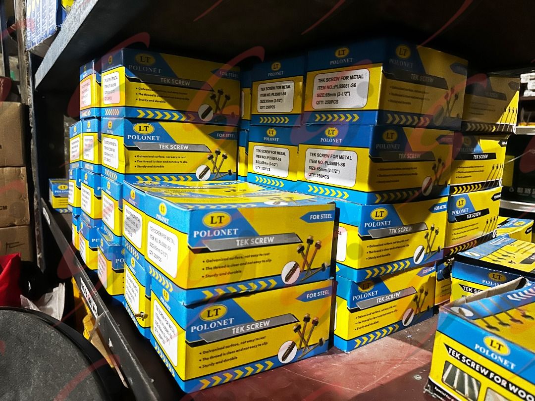 Tek Screws for Metal & Wood Framing (Category: Home Improvement Tools & Accessories) located in Manila. Submitted by sheehan.inc (Listing ID 1461819292, Image 3). Description: 🛠️ Tek Screws for Metal & Wood Framing Looking for screws for roofing sheets, steel frames or wooden supports? We carry different sizes of Metal Tek and Wood Tek Screws, sold individually and by box. ⚙️ METAL TEK For attaching metal sheets and other components to metal fra
