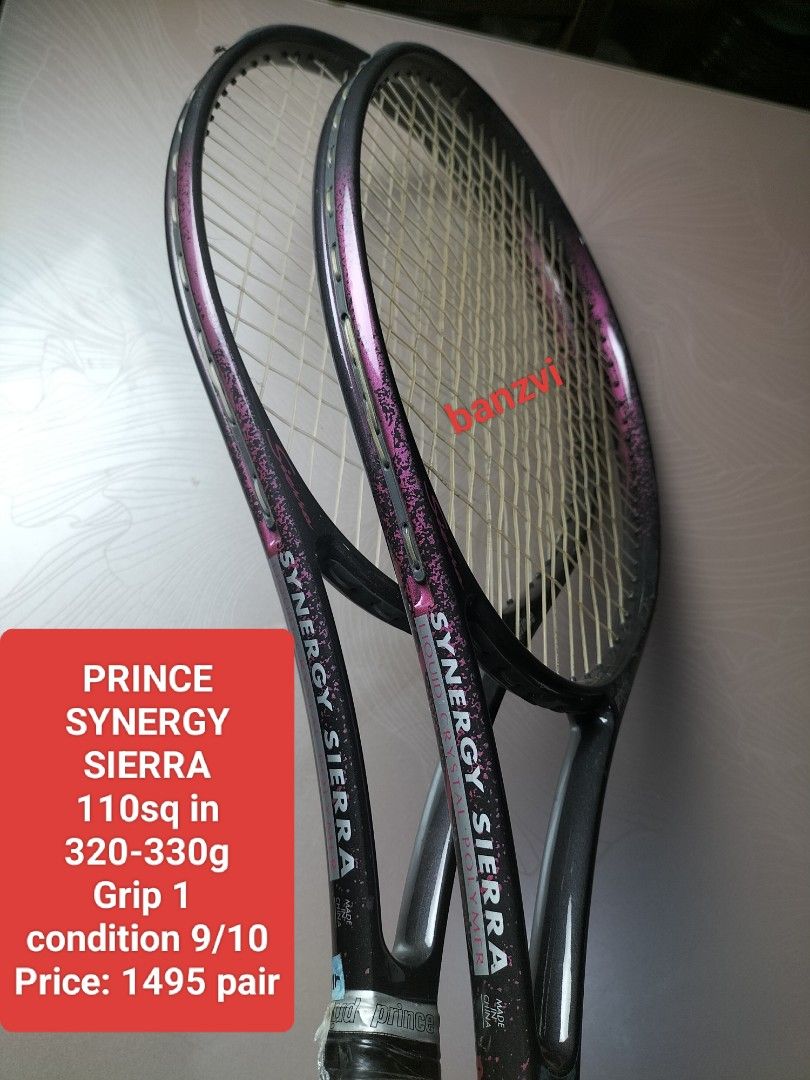 Tennis Rackets bundle (Category: Racket and Ball Sports) located in Cainta. Submitted by banzvi73 (Listing ID 1461903747, Image 3). Description: per bundle only prices 1495 Bridgestone dunlop 1795 yonex wilson 3pcs 995 as is WYSIWYG preloved original .