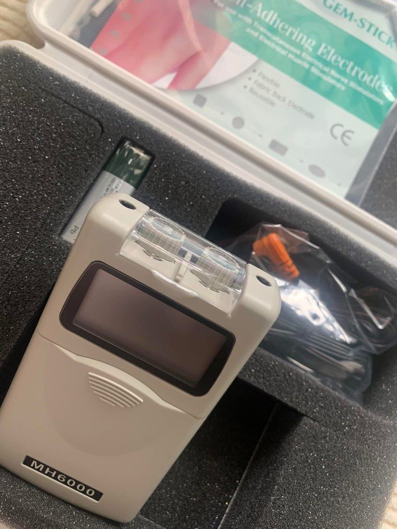 TENS EMS 6000 (Category: Medical Supplies & Tools) located in Quezon City. Submitted by sych. (Listing ID 1461951287, Image 3). Description: BRAND NEW!! BRAND NEW!! Only opened it for photos. RFS: I accidentally purchased 2 items and return period was already over :<.