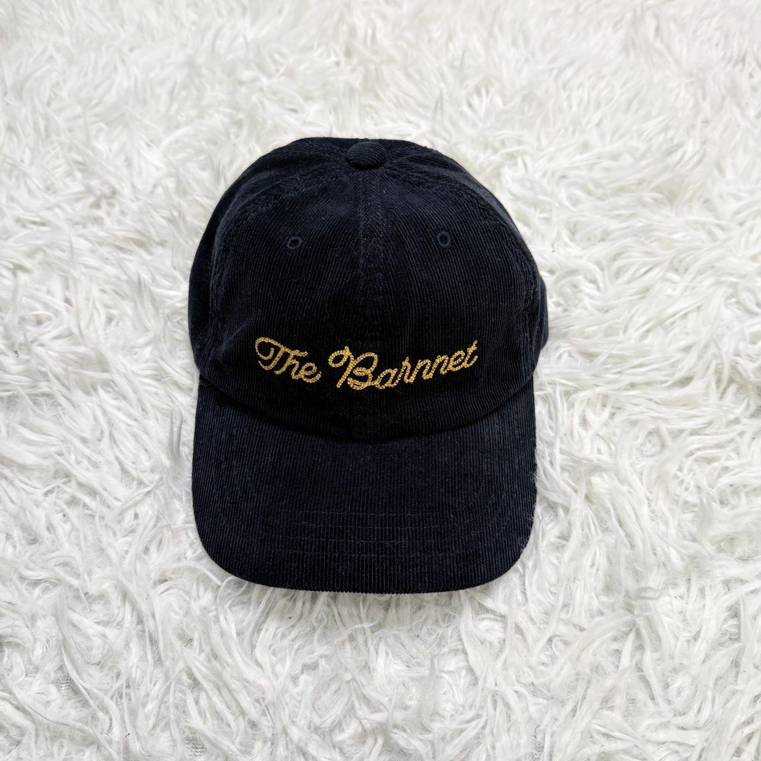 The barnnet (Category: Caps & Hats) located in Baguio. Submitted by sellingtonshop (Listing ID 1461847618, Image 1). Description: r48. The Barnnet corduroy logo ball cap Size: OSFM Condition: excellent Issue: none Mine: 580 Steal: 680 Grab: 780.