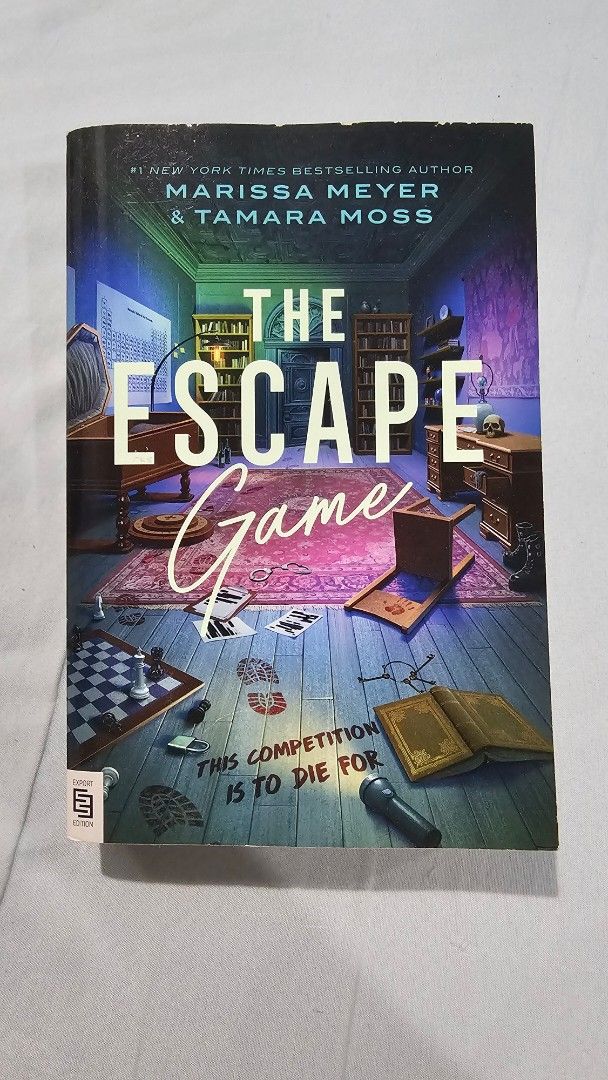 The Escape Game by Marissa Meyer & Tamara Moss (Category: Storybooks) located in San Juan City. Submitted by chemical_hypegirl (Listing ID 1461904317, Image 1). Description: - Book looks almost new with very small damage to the cover at the top - Bought at Fully Booked - 📍From San Juan Metro Manila.