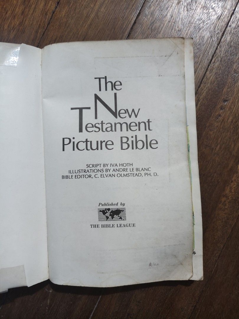 The New Testament Picture Bible (Category: Religion Books) located in Bulacan. Submitted by angel.decluttersx (Listing ID 1461848203, Image 3). Description: no issue has full-color comic book style illustrations. designed to make biblical stories accessible and engaging for children and young readers.