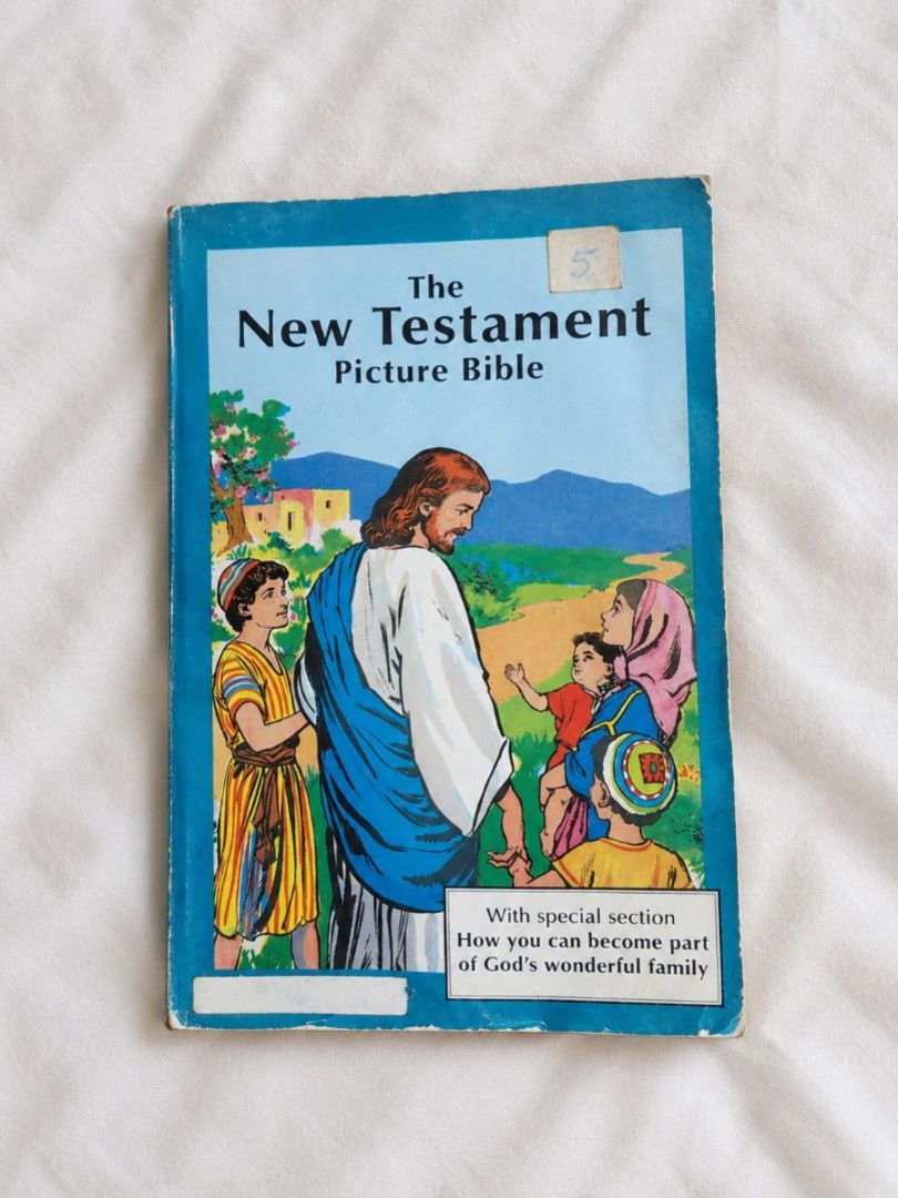 The New Testament Picture Bible (Category: Religion Books) located in Bulacan. Submitted by angel.decluttersx (Listing ID 1461848203, Image 1). Description: no issue has full-color comic book style illustrations. designed to make biblical stories accessible and engaging for children and young readers.