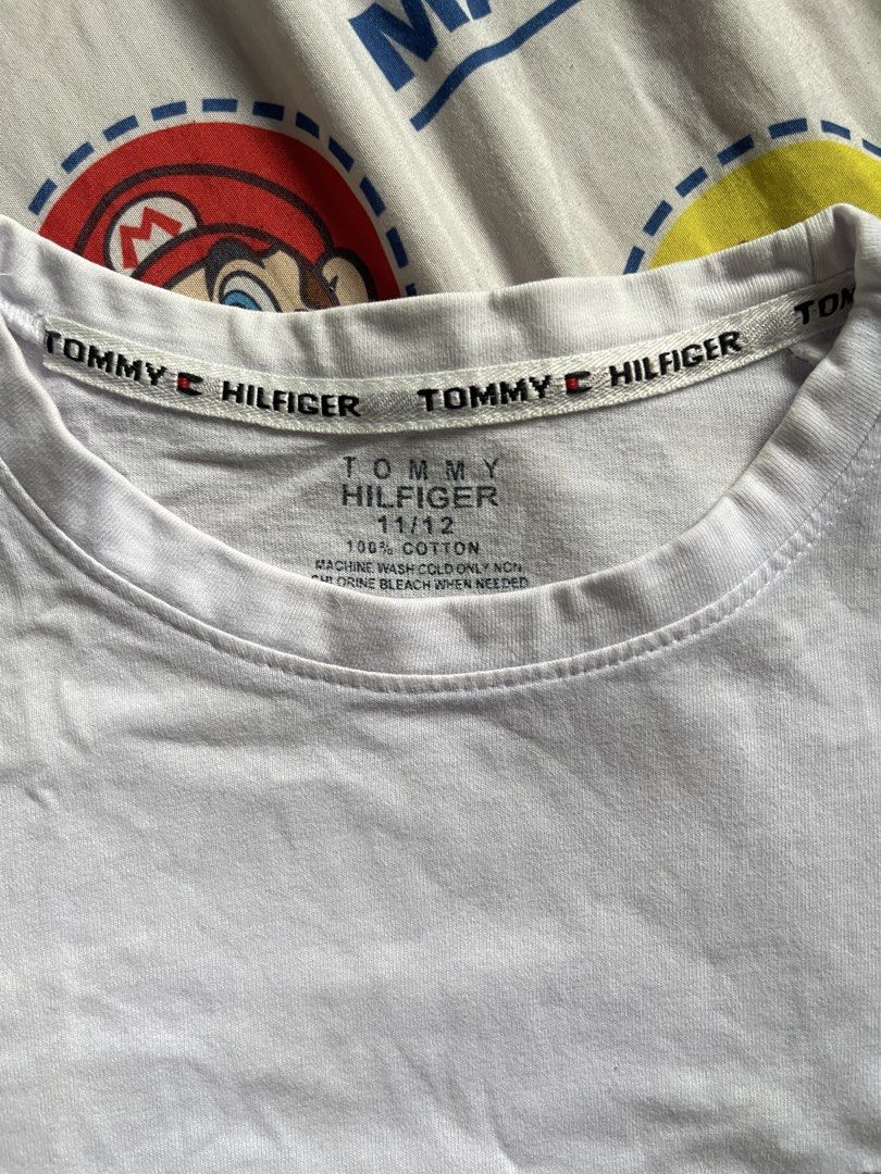 tommy hilfiger shirt (Category: Shirts) located in Palayan City. Submitted by ur_princexxx (Listing ID 1461858547, Image 2). Description: 11-12y on tag can fit small body frame.