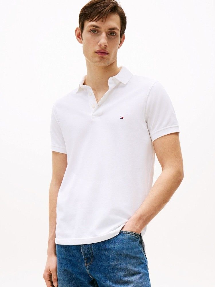Tommy Hilfiger White Polo Shirt (Category: Tshirts & Polo Shirts ) located in Iligan City. Submitted by wantwears14 (Listing ID 1461866064, Image 2). Description: Guaranteed Authenticity Needs wash only 9.8/10 color rate Favorite polo Very Presentable It can fit Medium sizes body frame.