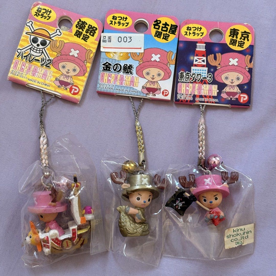 TONY TONY CHOPPER MINI STRAP / KEY CHAINS (Category: Other Stationery & Craft) located in Manila. Submitted by tj.merch (Listing ID 1461813847, Image 3). Description: ALL ARE ORIGINAL FROM JAPAN.
