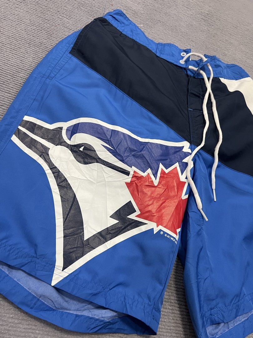 Toronto Blue jays board shorts (Category: Swim Trunks & Board Shorts) located in Aparri. Submitted by amnorthloots (Listing ID 1461859999, Image 2). Description: Good as new No issue Color rate 10/10 Waistline 26”-32” Length 20” .