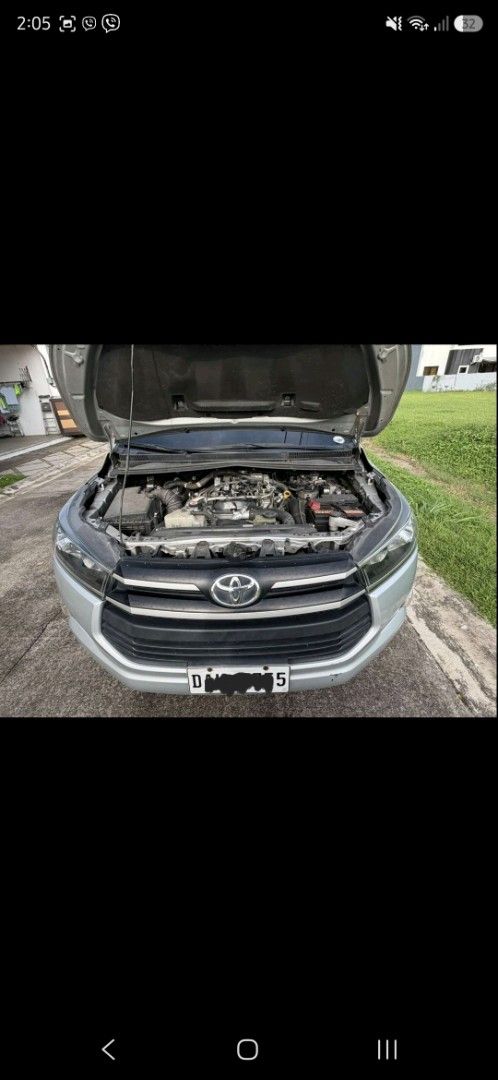 Toyota Innova (Category: Used Cars) located in Muntinlupa City. Submitted by corecarl23.1 (Listing ID 1461820121, Image 2). Description: 2021 innova 2.8 E 1st owned Lady driven no issues.
