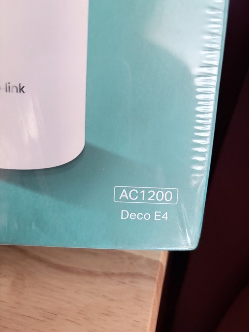 TP-Link Deco E4 AC1200 Whole Home Mesh Wi-Fi Unit (Category: Office & Business Technology) located in Valenzuela. Submitted by ajoweeeeeee (Listing ID 1461826299, Image 2). Description: - Enjoy fast, stable Wi-Fi throughout your home. - Covers an area of up to 1,600 sq. ft. - Eliminates Wi-Fi dead zones for seamless roaming. - Can be used as a router or an additional unit. - Simple setup using the user-friendly Deco app. - Includes parental contr