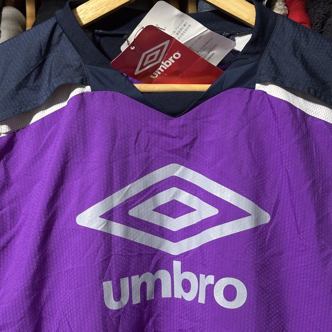Umbro Pro-Training Long Sleeve Purple Top (Category: Longsleeves) located in Caloocan City. Submitted by bonsatocha43876 (Listing ID 1461980732, Image 2). Description: - Umbro Pro-Training long sleeve top - Color: Purple - Includes complete tags - Measurements: Width 23 inches, Length 26 inches - Price: P700.