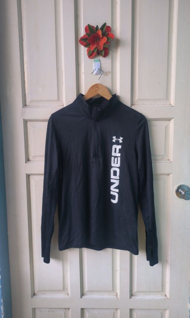Under Armour Speed stride quarter zip (Category: Activewear) located in Argao. Submitted by royalowl-888 (Listing ID 1461947652, Image 2). Description: Under Armour Speed stride quarter zip size YXL best fit medium adult width 20 length 26-27 GOOD AS NEW 10/10 CONDITION solid nito mga sir locao visayas.
