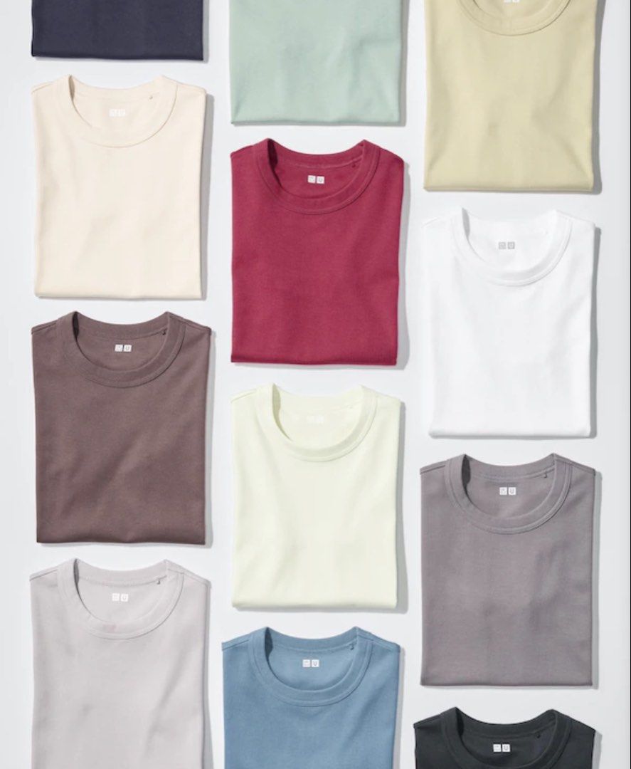 Uniqlo Basic Tee (Category: Shirts) located in Singapore. Submitted by sofichepi (Listing ID 1462004076, Image 1). Description: Uniqlo Basic Tee. I have a couple in black size from S/M/L & XL. One in peach size S Don’t really like the fit on me anymore so letting go. 1 for $8 Buy more than 2 @ $6 each Buy more than 3 @ $5 each Purchase more than 3 free shipping. Else, self collect or postage (+$3) .