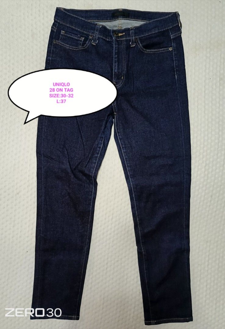 UNIQLO JEANS 30-32 (Category: Jeans) located in Quezon City. Submitted by ahyaladyblue (Listing ID 1462021533, Image 1). Description: .