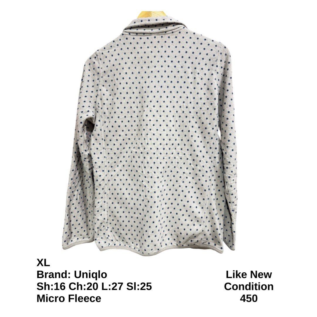 Uniqlo Polka Dots Fleece Jacket (Category: Coats, Jackets and Outerwear) located in Bulacan. Submitted by rlemonfashionshop (Listing ID 1461919676, Image 3). Description: Premium Class Quality Items. Actual Item on Photo with Good/Mint Condition. Message us for inquiries, more information and confirmation. Wash before wearing. Thank you so much..
