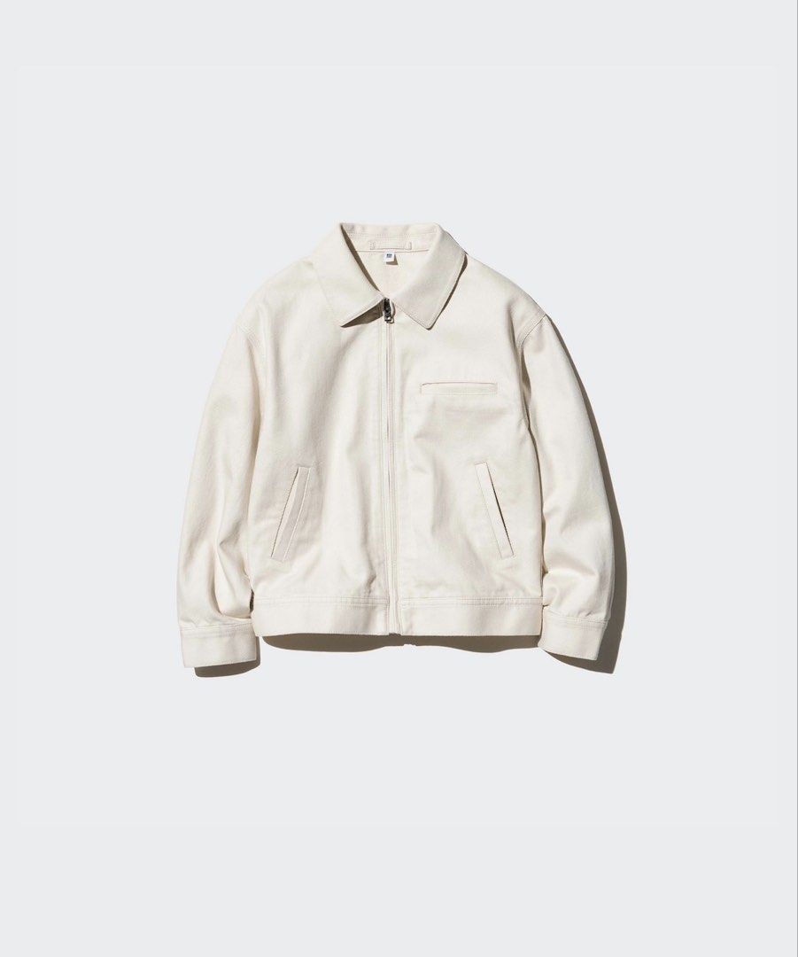 Uniqlo Zip up Short Jacket (Category: Coats, Jackets and Outerwear) located in Santa Rosa. Submitted by zkrii (Listing ID 1461919076, Image 1). Description: PRICE IS FIRM Unisex mop: Maya mod: Lalamove/J&T loc: Laguna.
