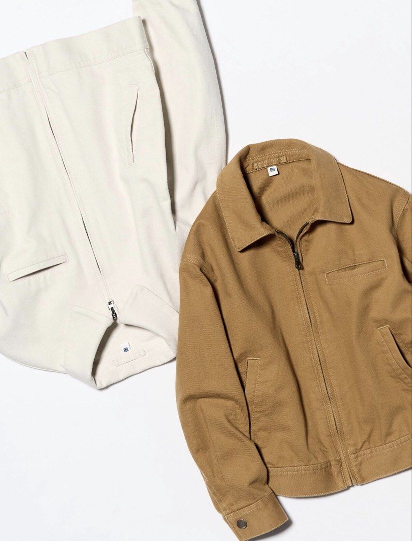 Uniqlo Zip up Short Jacket (Category: Coats, Jackets and Outerwear) located in Santa Rosa. Submitted by zkrii (Listing ID 1461919076, Image 2). Description: PRICE IS FIRM Unisex mop: Maya mod: Lalamove/J&T loc: Laguna.