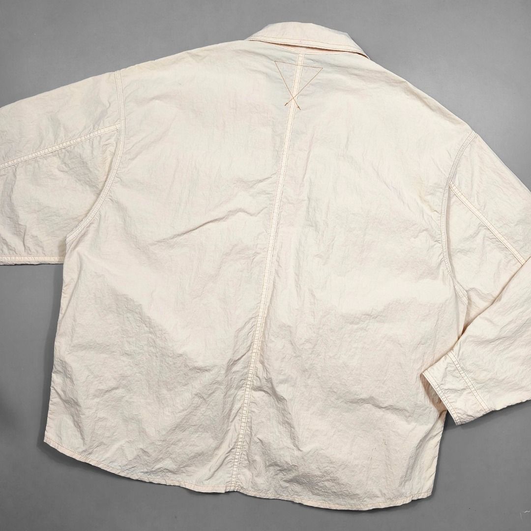 UNSTUDIED NYLON MULTIPOCKET JACKET (Category: Coats, Jackets and Outerwear) located in Baguio. Submitted by curatedandselected (Listing ID 1461910463, Image 3). Description: Size: large to XL Dimes: 26.5W x 30L Condition: 9.5/10 Fabric: nylon.