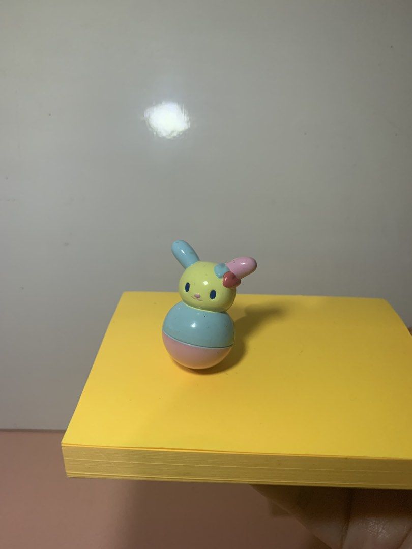 Usahana balancer Sanrio (Category: Vintage Collectibles) located in Valenzuela. Submitted by heypapermoon (Listing ID 1461954627, Image 2). Description: Sanrio Usahana (also known as Hana-chan) roly-poly toy, or okiagari-koboshi Vintage, 2005 Preloved item Manage your expectation RFS: decluttering Message me here for any question regarding the item .
