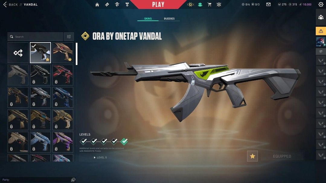 Valorant Account For Sale (Category: In-Game Products) located in Manila. Submitted by andriebaco24290 (Listing ID 1461817528, Image 1). Description: - Valorant Weapon Skins for Sale! - Ora by Onetap Vandal (Level 5) - Xerøfang Vandal (Level 4) - Neo Frontier Phantom (Level 4) - All skins are fully upgraded with variants. - Excellent additions to your Valorant collection. - Clean WTR.