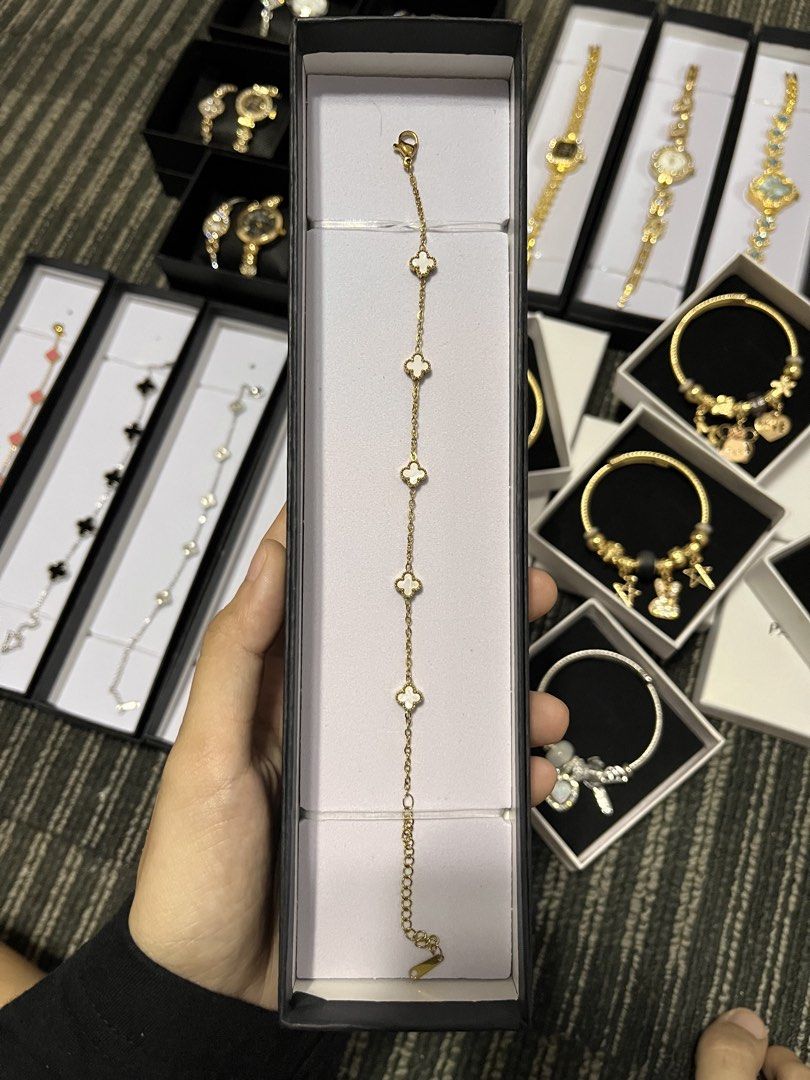 vca bracelet (Category: Bracelets) located in Mabalacat. Submitted by bella_clo (Listing ID 1461857641, Image 2). Description: Pandora bangles (w/box & paper bag) ₱300each Van Cleef bracelets (w/box) ₱250 each .