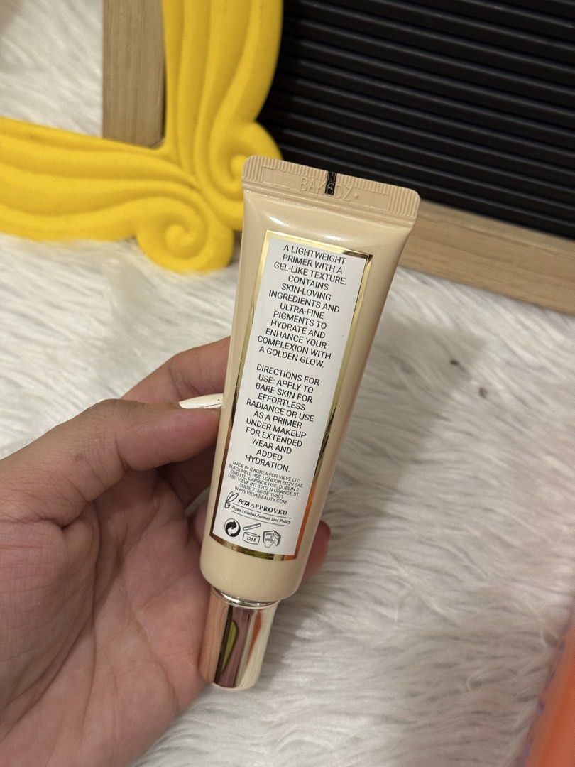 VIEVE Skin Nova Instant Radiance Primer (Category: Makeup) located in Quezon City. Submitted by quirksandcurls (Listing ID 1461956944, Image 3). Description: .
