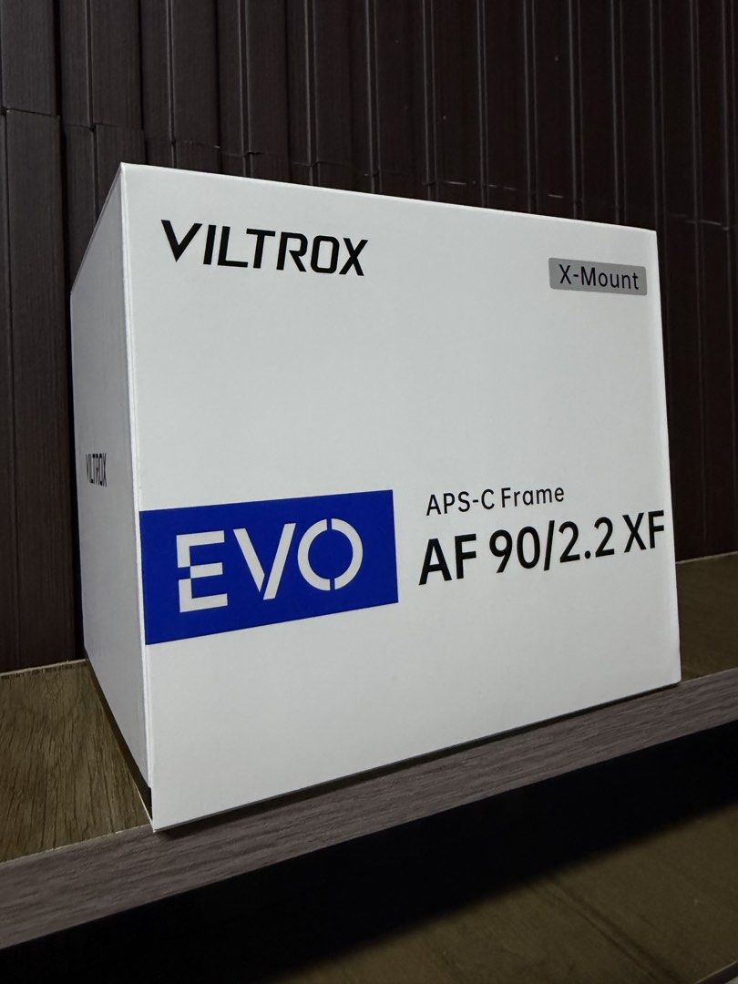 Viltrox EVO AF 90/2.2 XF APS-C Frame Lens X-Mount (Category: Lens & Kits) located in Quezon City. Submitted by djdjdjdjdjdj (Listing ID 1461871382, Image 1). Description: - Viltrox 90mm f/2.2 Lens - For Fujifilm X-Mount Cameras (APS-C) - Autofocus Capable - Ideal for Portraits & Close-up Shots - Brand New, Original Packaging with Seals Intact.