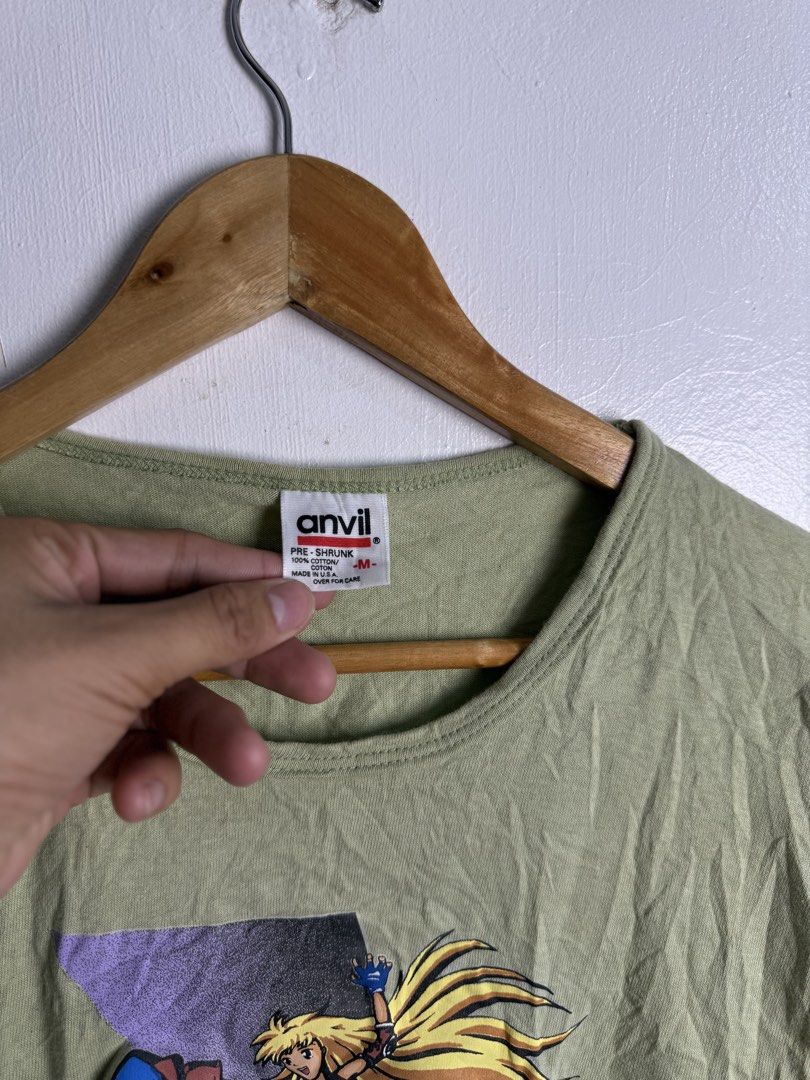 Vintage 1990s Cyberforce Anime Tee (Category: Tshirts & Polo Shirts ) located in Daraga. Submitted by mirandillaadrian (Listing ID 1461928172, Image 2). Description: Single stitch all the way Issue last 2 pic stain and fade 19.5x26 .