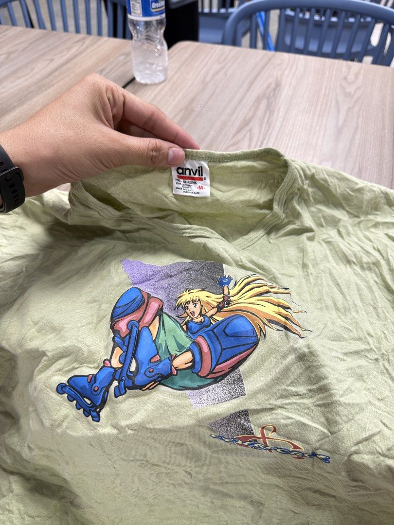 Vintage 1990s Cyberforce Anime Tee (Category: Tshirts & Polo Shirts ) located in Daraga. Submitted by mirandillaadrian (Listing ID 1461928172, Image 3). Description: Single stitch all the way Issue last 2 pic stain and fade 19.5x26 .