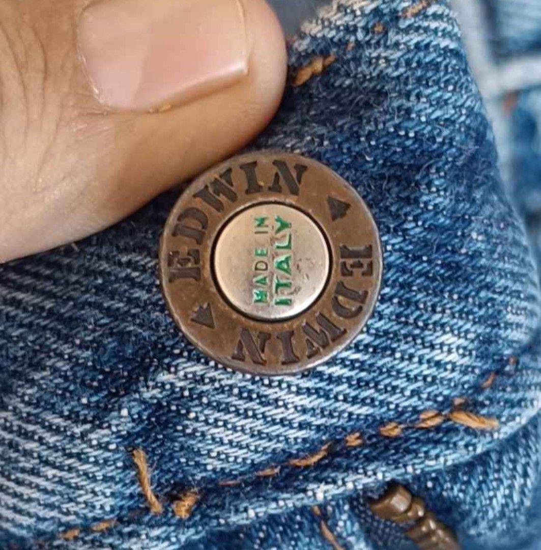 Vintage Edwin Denim Pants (Category: Jeans) located in Midsayap. Submitted by macoy.picker (Listing ID 1461820236, Image 2). Description: Vintage Edwin Denim Pants Preloved Used Item W30 250 + Sf.