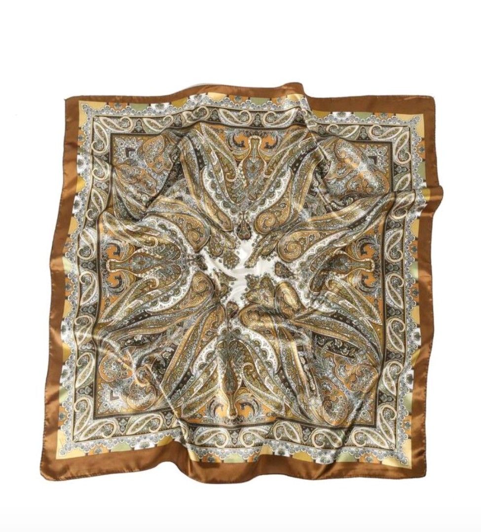 Vintage Pattern Satin Scarf (Category: Scarves) located in Cebu City. Submitted by cebukid (Listing ID 1462003202, Image 1). Description: .