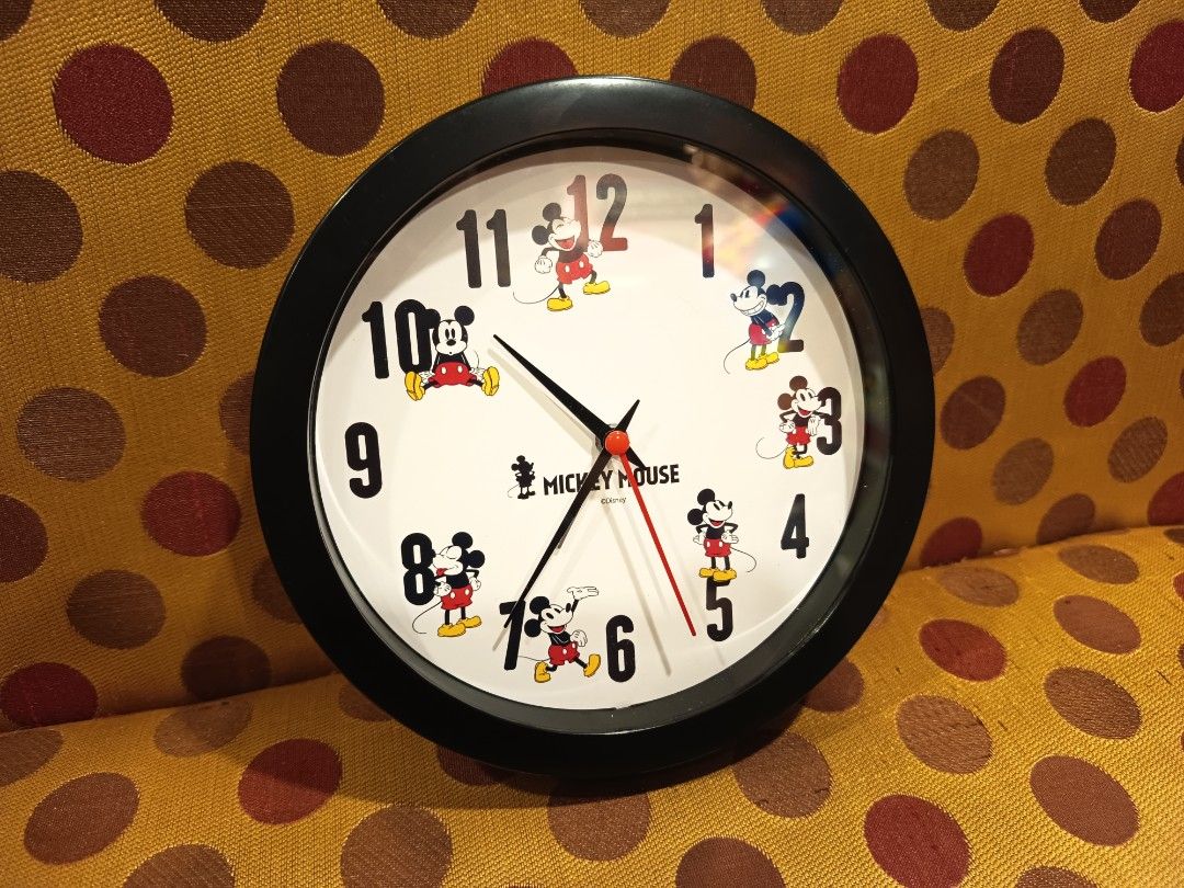 Vintage Retro 1990's Mickey Mouse Alarm Clock Wall Clock (Category: Clocks) located in Makati City. Submitted by taditzantiqueandvintagestore (Listing ID 1461964077, Image 3). Description: Vintage Retro 1990's Mickey Mouse Alarm Clock Wall Clock • Vintage Retro 1990's Mickey Mouse Alarm Clock Wall Clock • Good Working Condition • Good Working Alarm Clock • Great Addition to your ManCave • 1,000 pesos only Text or Call : ZeroNine22Five33TwoThree45